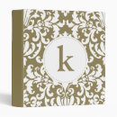 Search for florals binders Gold
