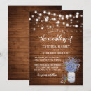 Search for forget me not invitations Rustic