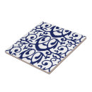 Search for navy and white pattern tiles Modern