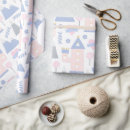 Recherche de château rose papier cadeau Pastel