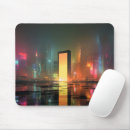 Recherche de paysage urbain tapis souris Gratte ciel