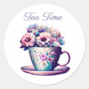Search for tea time stickers Teacup