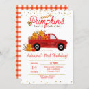 Search for vintage truck invitations Pumpkin patch
