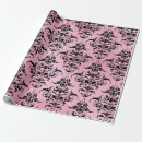 Search for black damask wrapping paper Decoupage