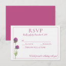 Search for thistle invitations Purple