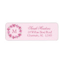 Search for magnolia return address labels Pink