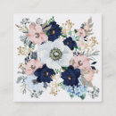 Recherche de motif floral élégant cartes visite Chic