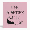 Search for cat lovers binders Pet