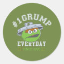 Search for seasame street stickers Oscar the grouch