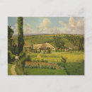 Recherche de peinture pissarro cartes postales Champs