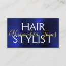 Recherche de marine bleu or cartes visite Coiffeur