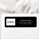 Search for add your logo return address labels Company