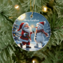 Search for snowman ornaments Xmas