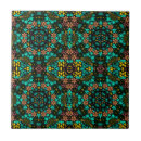 Search for mosaic flower tiles Abstract
