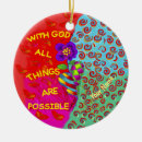 Search for pastor ornaments God