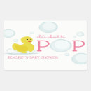 Search for bubble rectangle stickers Baby shower