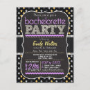 Search for yellow bachelorette party invitations Pattern