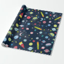 Search for outer space wrapping paper Pattern