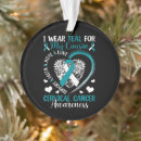 Search for cancer awareness ornaments Cervical
