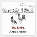 Search for black and white rooster stickers Hen