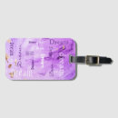 Recherche de dream bagages étiquettes Violet