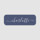 Search for business name tags Navy blue