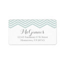 Search for grey chevron return address labels Aqua