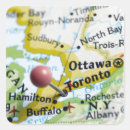 Search for world famous stickers Selective focus