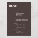 Search for dinner party menus Minimalist