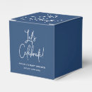 Search for navy blue favour boxes Minimalist