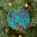 Search for famous painting ornaments Irises