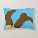 Search for cowboy boots pillows Western