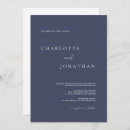 Recherche de blue mariage invitations Simple