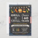 Search for bbq 60th birthday invitations Cheers