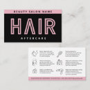 Search for after care business cards Modern