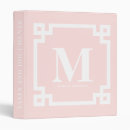 Search for blush pink binders Feminine