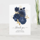 Search for navy blue thank you cards Vintage