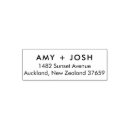 Search for return address labels rubber stamps Minimalist