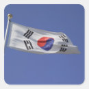 Recherche de drapeau sud coréen autocollants Travel