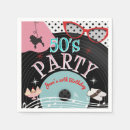 Search for 1950s napkins Birthday