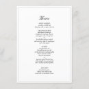 Recherche de rustiques de mariage menus Noir et blanc