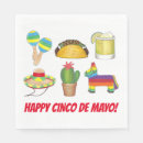 Search for mexican fiesta napkins Cinco de mayo