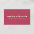 Search for solid color business cards Trendy