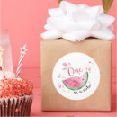 Search for watermelon stickers Watermelon birthday party