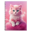 Search for cute fluffy notebooks Kitten