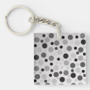 Search for grey dotted keychains Dots