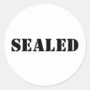 Search for black envelope seals Typography