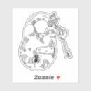 Recherche de le cadenas autocollants Verrouiller