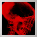 Search for red skull posters Black