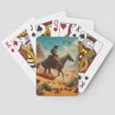 Search for cowboy playing cards Wild west